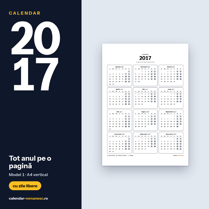 Tot anul · Model 1 2017 - previzualizare