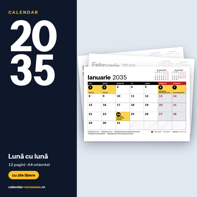 Lună cu lună 2035 - previzualizare